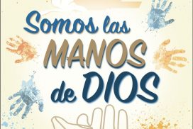 Cartel cuaresma 2025 - Somos las manos de Dios